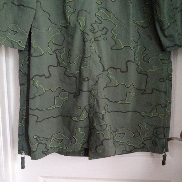 Mode of One Camo Lightweight Button Coat Streetwear Gorpcore Military Style L - Picture 9 of 14